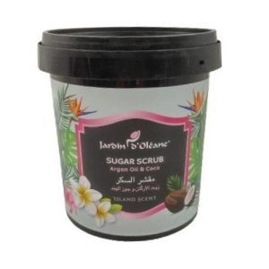 600g مقشر السكر بزيت الاركان وجوزالهند