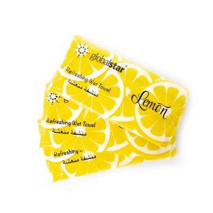 جلوبال ستار فوطة مبللة منعشة ليمون - شد 25 حبة